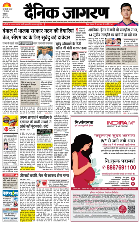 Cover of Dainik Jagran Delhi