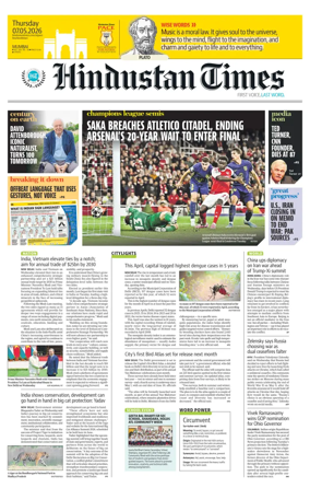Cover of Hindustan Times Thane