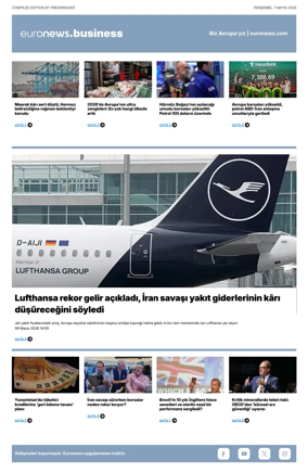 Cover of Euronews Business (Turkish) Compiled Editions