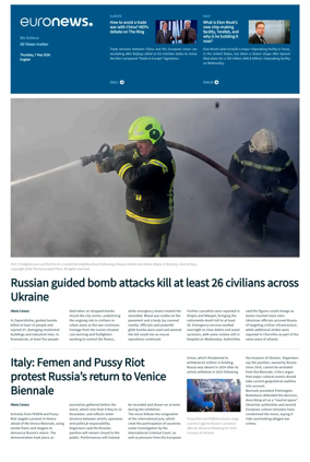 Cover of EuroNews (English Edition)