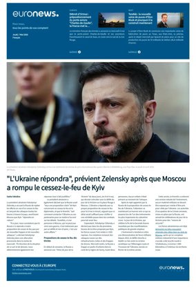 Cover of EuroNews (French Edition)