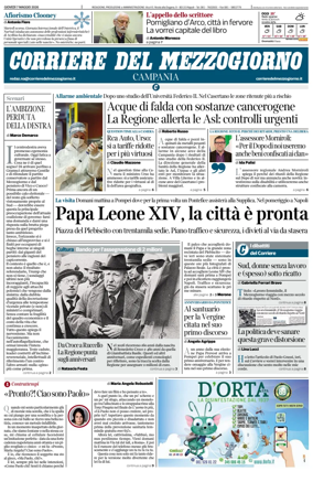 Cover of Corriere del Mezzogiorno (Campania)