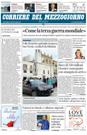 Cover of Corriere del Mezzogiorno (Puglia)