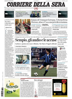 Cover of Corriere della Sera