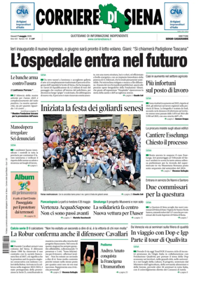 Cover of Corriere di Siena