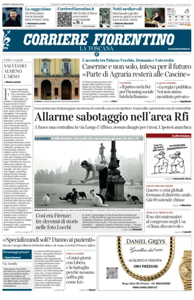 Cover of Corriere Fiorentino