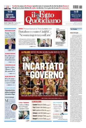 Cover of Il Fatto Quotidiano