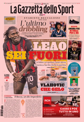 Cover of La Gazzetta dello Sport - Napoli