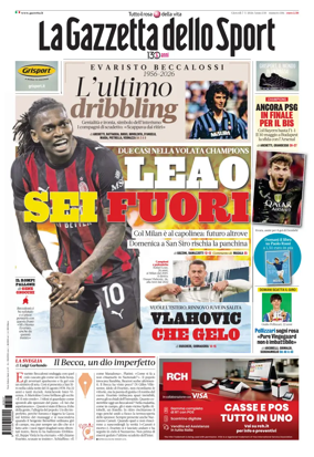 Cover of La Gazzetta dello Sport - Roma