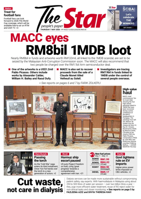 Cover of The Star Malaysia