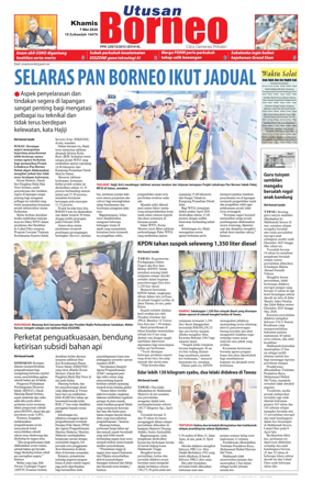 Cover of Utusan Borneo (Sabah)