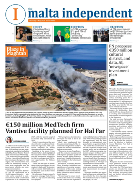 Cover of Malta Independent
