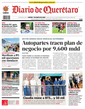 Cover of Diario de Queretaro
