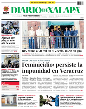 Cover of Diario de Xalapa