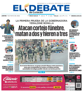 Cover of El Debate de Culiacan
