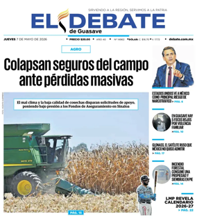 Cover of El Debate de Guasave