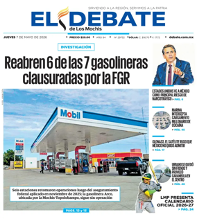 Cover of El Debate de Los Mochis