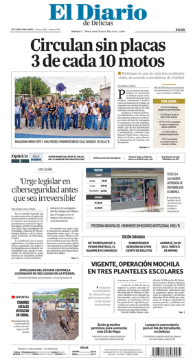 Cover of El Diario de Delicias