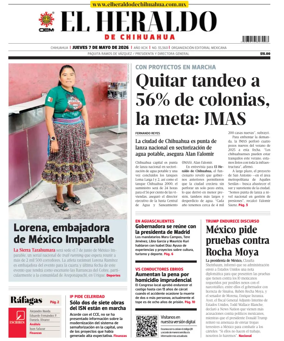 Cover of El Heraldo de Chihuahua