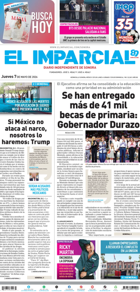 Cover of El Imparcial