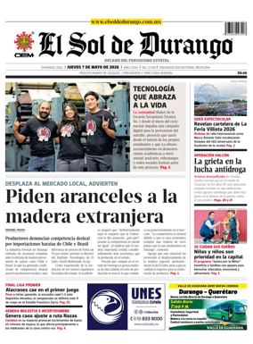 Cover of El Sol de Durango