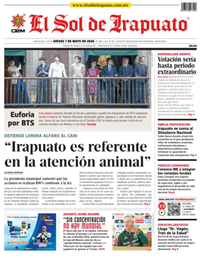 Cover of El Sol de Irapuato