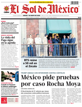 Cover of El Sol de Mexico