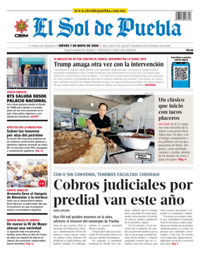 Cover of El Sol de Puebla