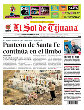 Cover of El Sol de Tijuana