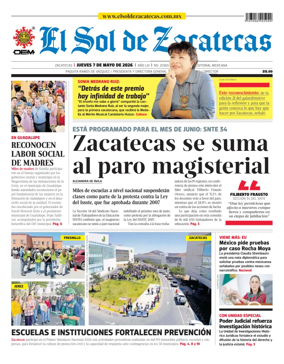 Cover of El Sol de Zacatecas
