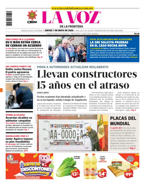 Cover of La Voz de la Frontera