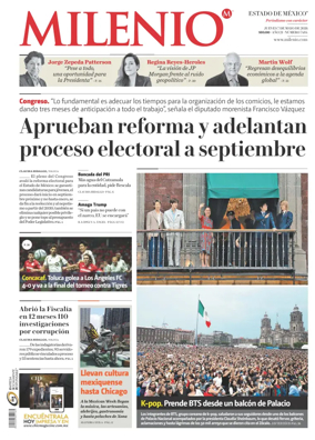 Cover of Milenio Edo de Mexico