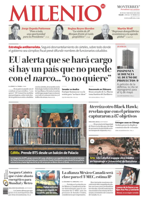 Cover of Milenio Monterrey