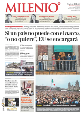 Cover of Milenio Tamaulipas