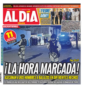 Cover of Periodico Al Dia (Celaya)