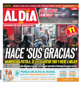 Cover of Periodico Al Dia (Leon)