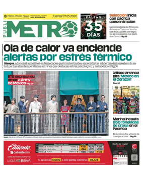 Cover of Publimetro Guadalajara