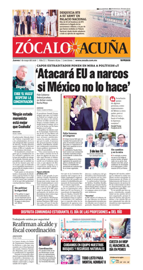 Cover of Zocalo Acuna