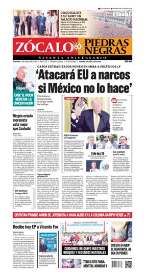 Cover of Zocalo Piedras Negras