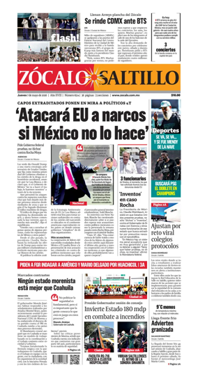 Cover of Zocalo Saltillo