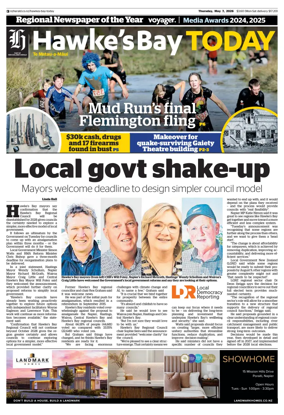 Cover of Hawke's Bay Today