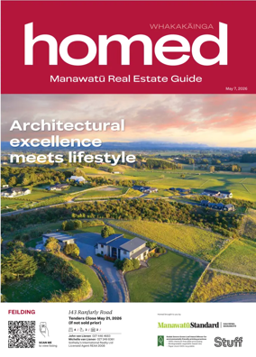 Cover of Homed Manawatu Standard