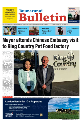 Cover of Taumarunui Bulletin