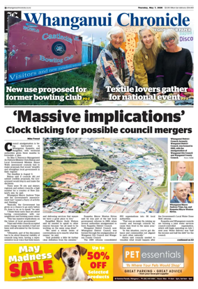 Cover of Whanganui Chronicle