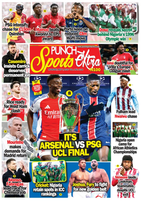 Cover of Punch Sports Extra
