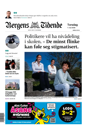 Cover of Bergens Tidende