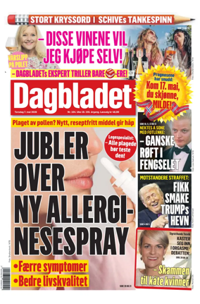 Cover of Dagbladet