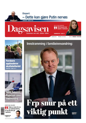 Cover of Dagsavisen