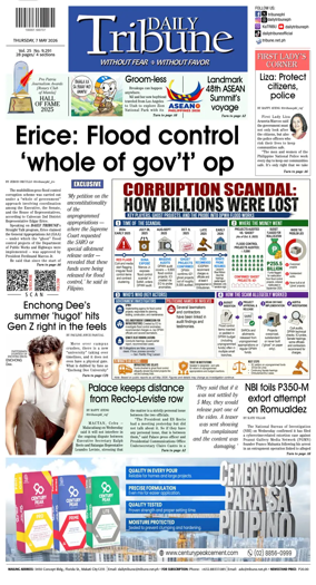 Cover of Daily Tribune (Philippines)