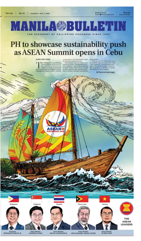 Cover of Manila Bulletin